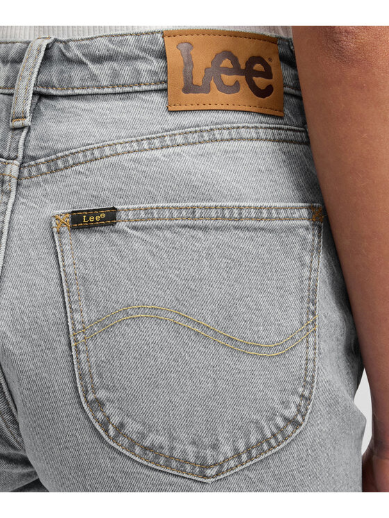 Lee Lee Jeansy 112378909 Szary Slim Fit