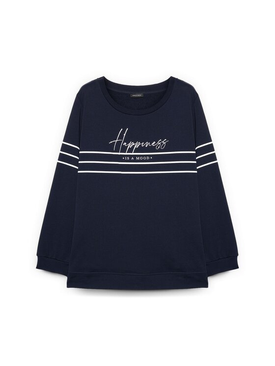 Fiorella Rubino Fiorella Rubino Felpa G870L009059N0Z4 Blu Regular Fit