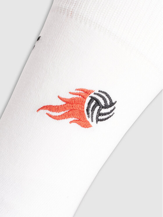 4F 4F Skarpety długie VOLLEYBALL Kolorowy