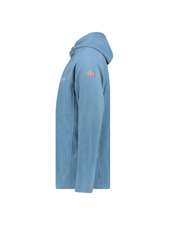 Geographical Norway Geographical Norway Polar WZ3337H/GN-PETROL Niebieski Reglan Fit