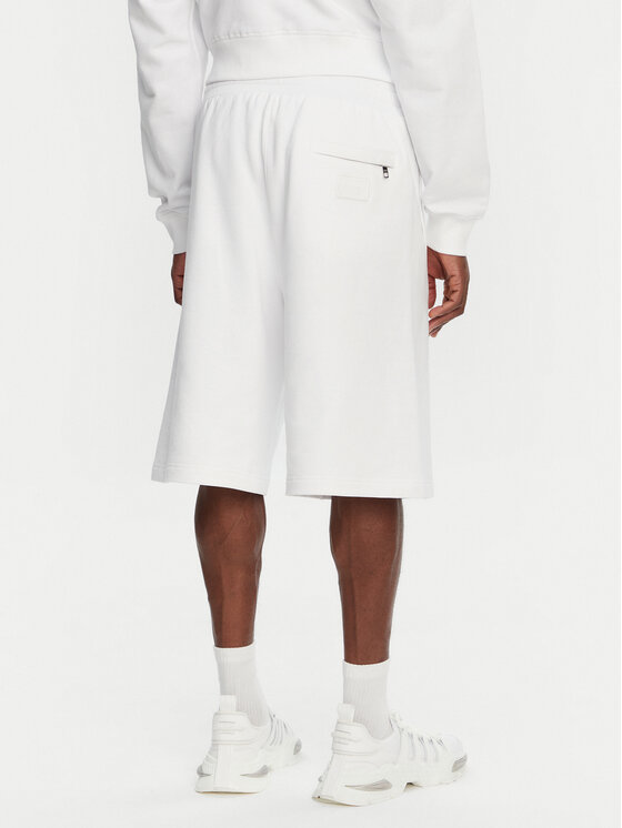 Dolce&Gabbana Dolce&Gabbana Sport rövidnadrág GVUZAT G7NTZ Fehér Regular Fit