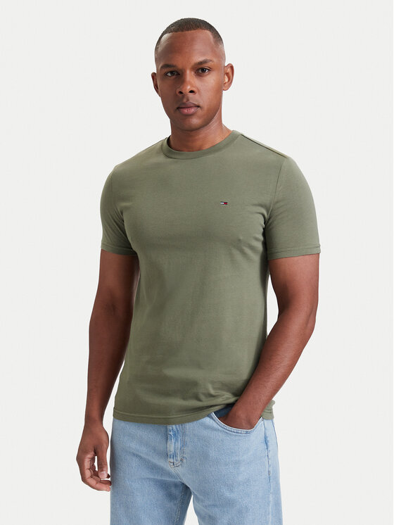 Tommy Jeans Set de tricouri DM0DM20687 Colorat Slim Fit