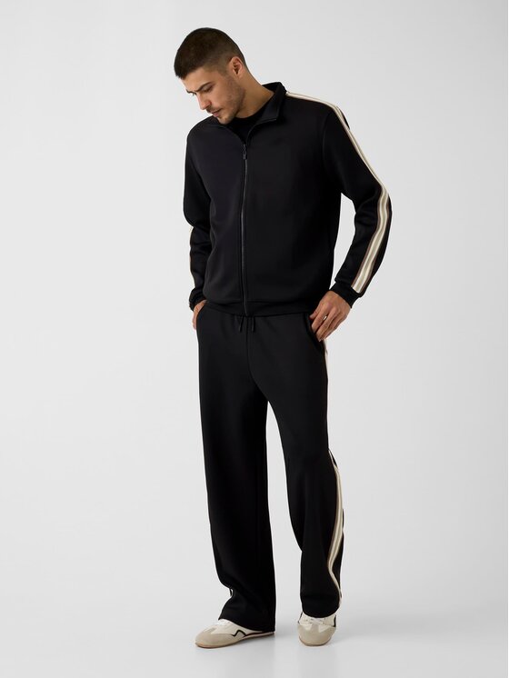 Guess Guess Riidest püksid 183087 Must Regular Fit