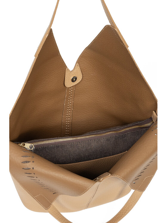 Deni Cler Milano Deni Cler Milano Torebka T-DC-D422-F2-77-19-1 Beżowy