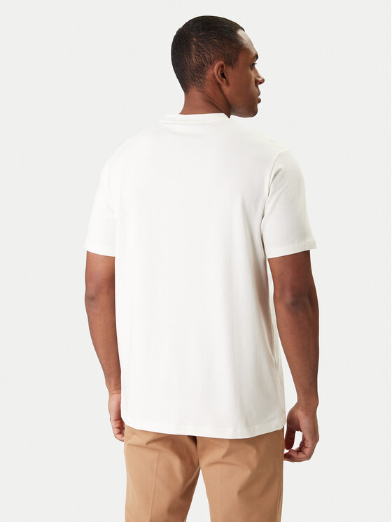 KARL LAGERFELD KARL LAGERFELD Tricou 755055 561221 Écru Regular Fit