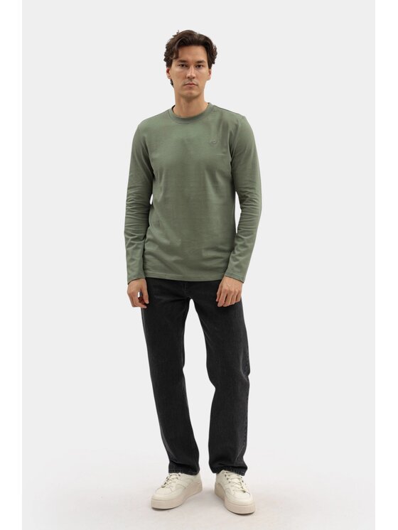 Mustang Mustang T-shirt Style Arlington Verde Regular Fit