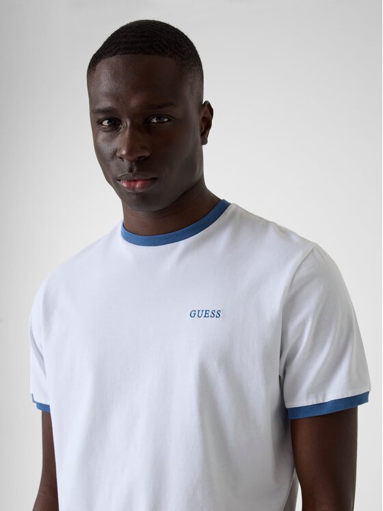 Guess Guess T-Shirt 183149 Biały Classic Fit