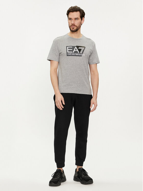 EA7 Emporio Armani EA7 Emporio Armani T-Shirt 3DPT81 PJM9Z 3905 Szary Regular Fit