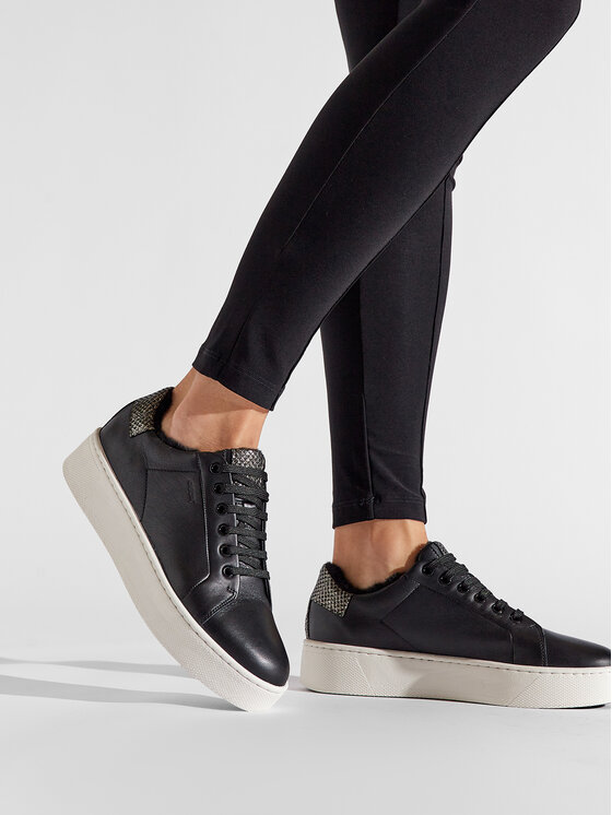 Geox Geox Sneakersy D Skyely D D16QXD 085MA C0005 Czarny