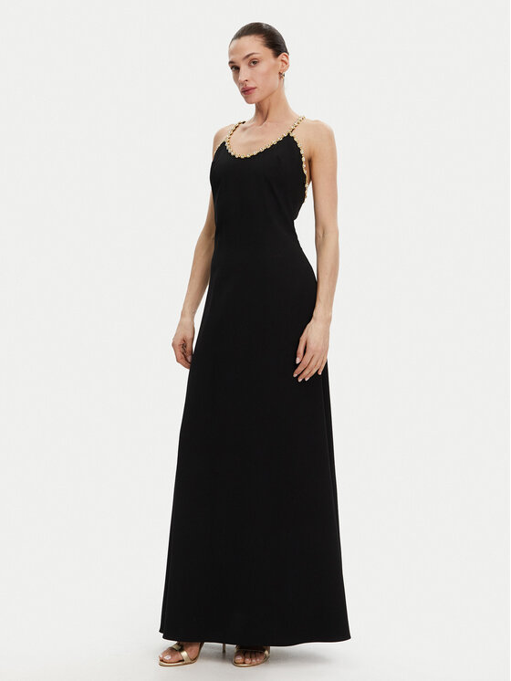 Silvian Heach Silvian Heach Rochie de seară GPP25320VE Negru Regular Fit