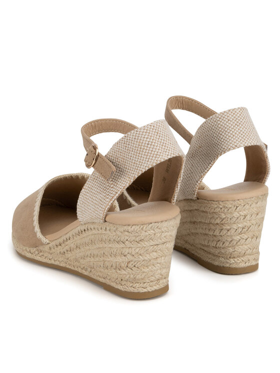 Jenny Fairy Jenny Fairy Espadryle WYL2610-1 Beżowy