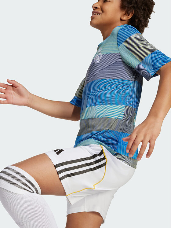 adidas adidas Koszulka techniczna Real Madrid 25/26 Pre-Match Jersey Niebieski jasny Regular Fit