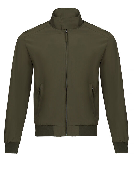 Cross Jeans Cross Jeans Kurtka przejściowa 40256-002 Khaki Regular Fit