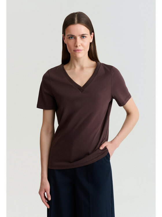 TATUUM TATUUM Bluzka MONSO Brązowy Classic Fit