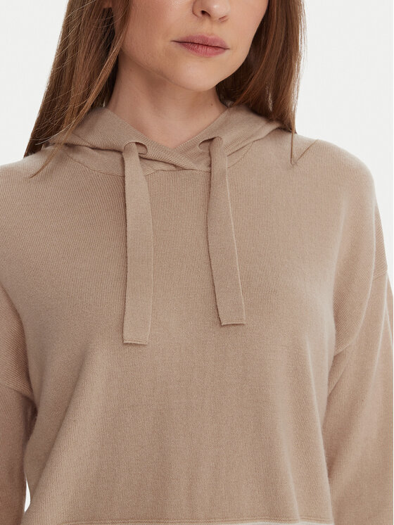 United Colors Of Benetton United Colors Of Benetton Πουλόβερ 102HE203V Μπεζ Boxy Fit