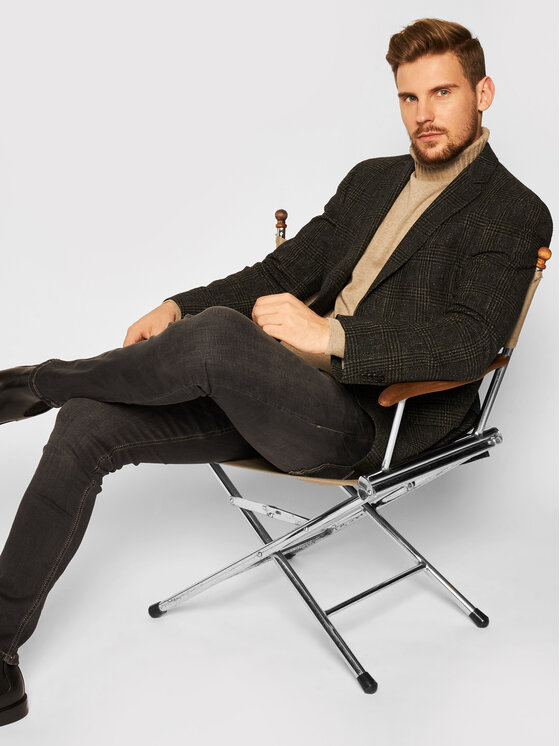 Carl Gross Carl Gross Zakó Cg Theo Sv 124752 Szürke Regular Fit