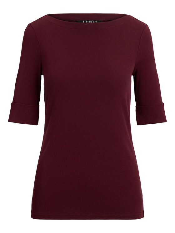 LAUREN RALPH LAUREN LAUREN RALPH LAUREN Bluză 200654963196 Vișiniu Slim Fit