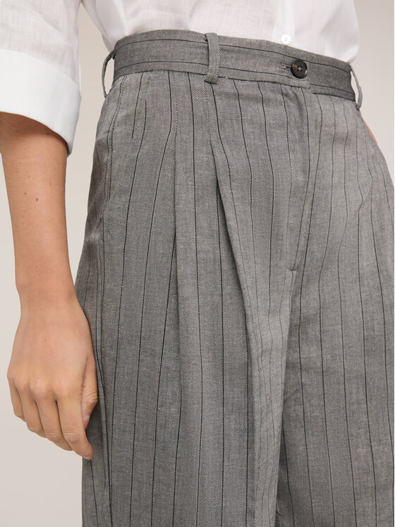 Motivi Motivi Pantaloni di tessuto P093Q004553N0S3 Grigio Over Fit