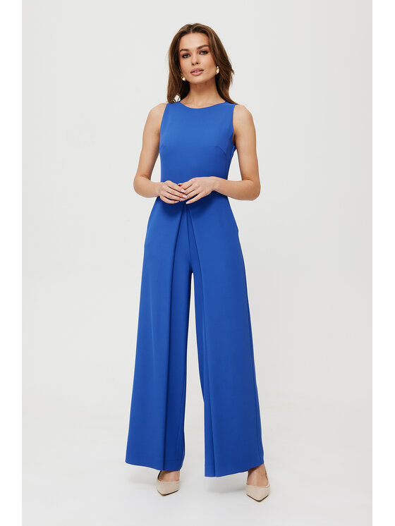 Makover Makover Jumpsuit K184 Blu Modern Slim Fit