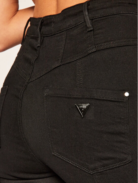 Guess Guess Jeansy Skinny Fit Corset W0YA13 D3OA4 Czarny Skinny Fit