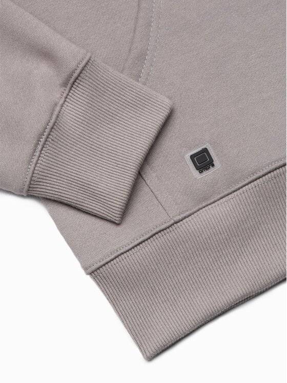 Ombre Ombre Mikina B979 Šedá Regular Fit