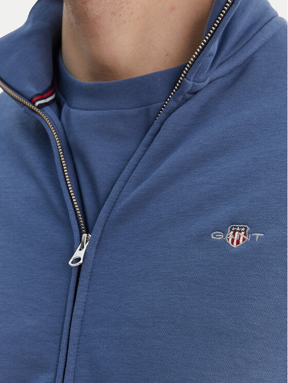 Gant Gant Mikina Shield 2008006 Modrá Regular Fit