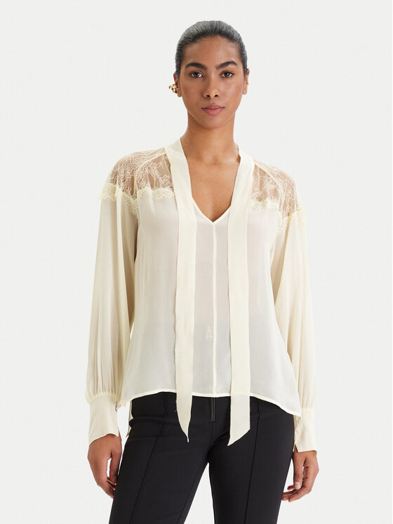 Patrizia Pepe Patrizia Pepe Блуза 8C0859/A692-Y478 Жълт Regular Fit