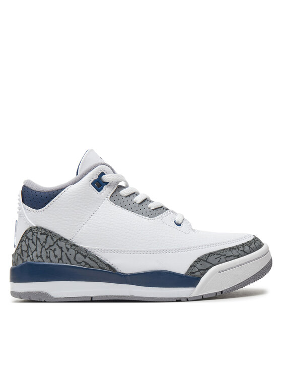 Nike Snīkeri Jordan 3 Retro (PS) DM0966 140 Balts