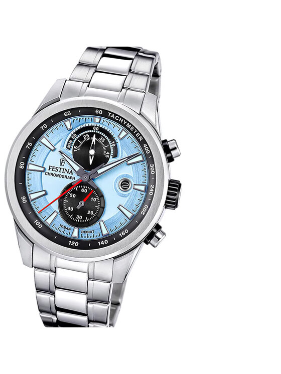 Festina Festina Zegarek F20694-2 Srebrny