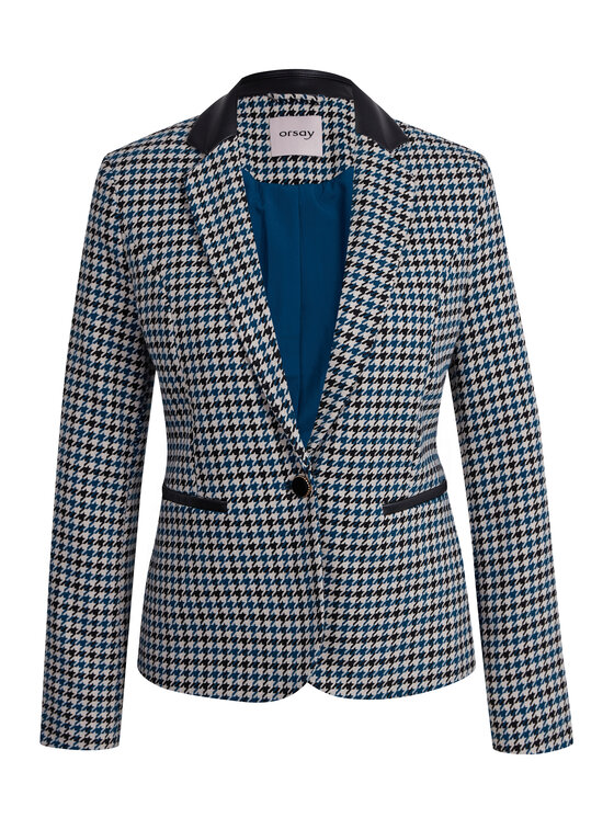 Orsay Orsay Marynarka 482461509000__36 Niebieski Regular Fit