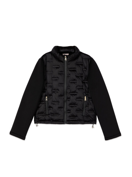 Oltre Oltre Kurtka puchowa F015R001497N033 Czarny Regular Fit