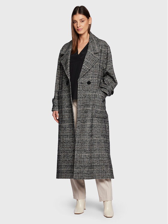 sisley manteau de mi-saison 2eokln01l gris regular fit