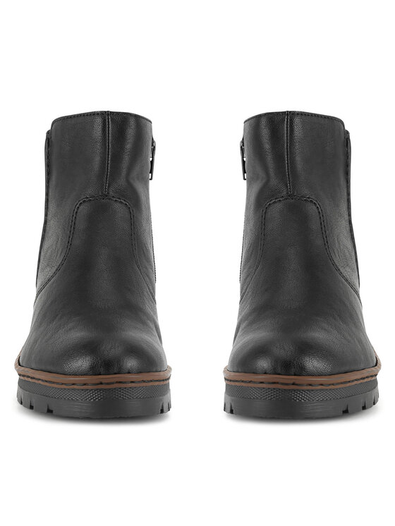Rieker Rieker Botine X9165-00 Negru