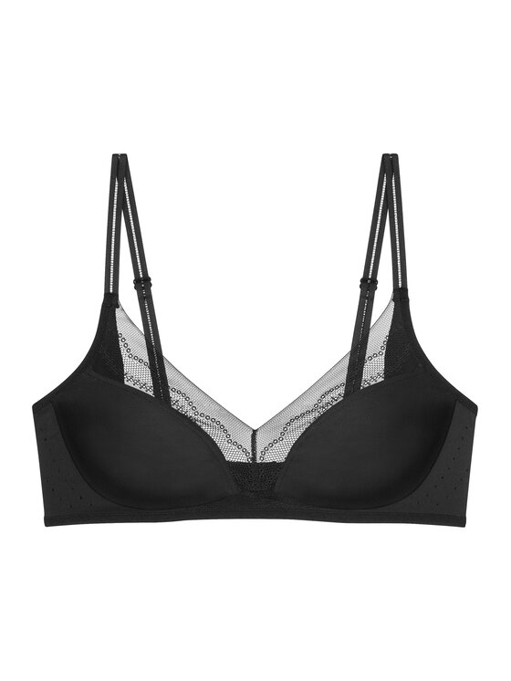 Triumph Triumph Sutien fără armătură Breathe & Lift Smart 10226333 Negru