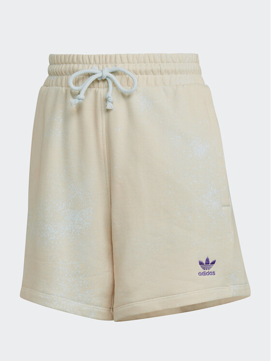 adidas adidas Sportske kratke hlače HL6610 Bež Relaxed Fit