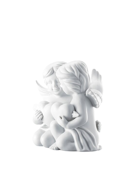 Rosenthal Rosenthal Figurka Para aniołów średnich z sercem Biały