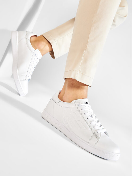 EA7 Emporio Armani EA7 Emporio Armani Sneakersy Bílá
