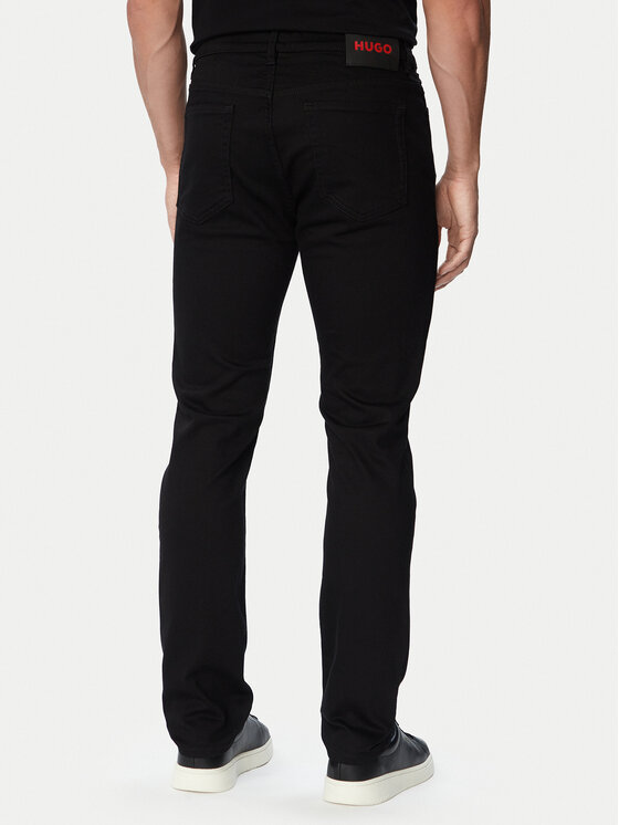 HUGO HUGO Дънки 708  50570061 Черен Slim Fit
