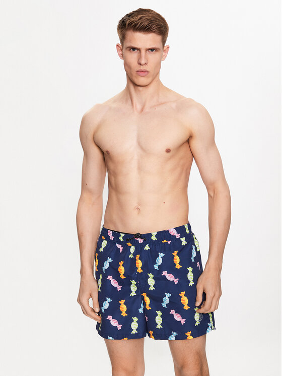 Pantaloncini da bagno 12228034 Blu Regular Fit