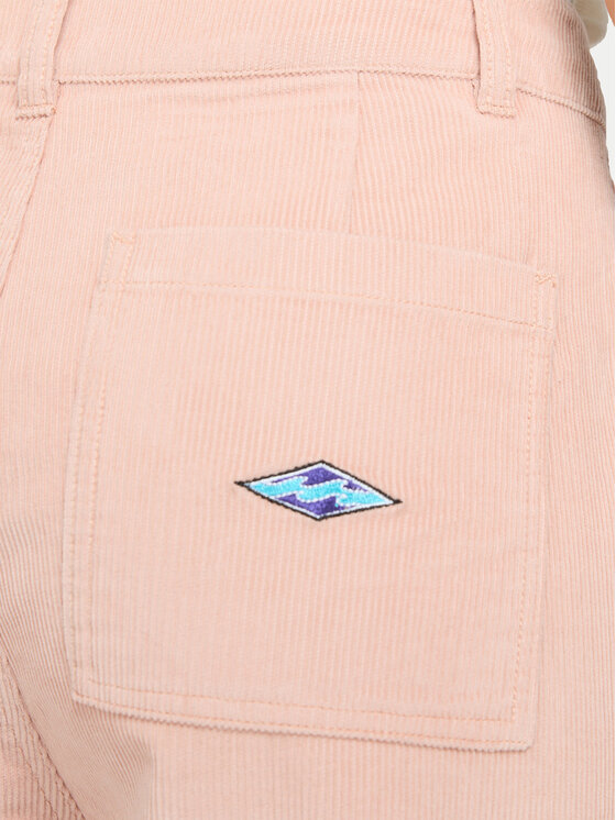 Billabong Billabong Medžiaginės kelnės Sea Tone EBJNP00139 Rožinė Wide Leg