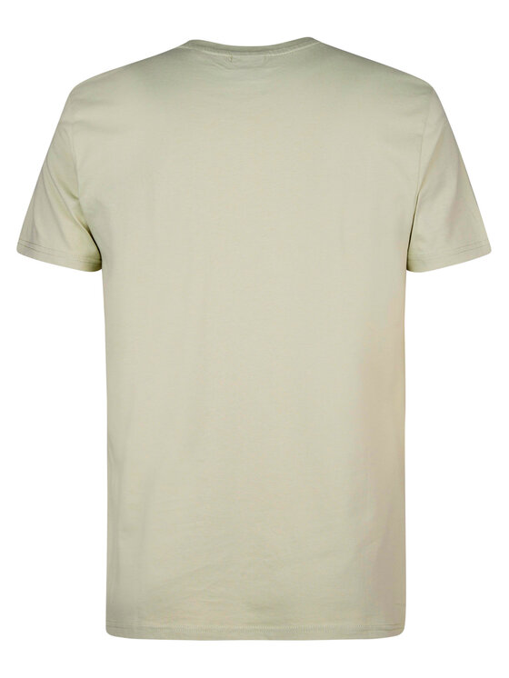 Petrol Industries Petrol Industries T-shirt M-ROS-TSR002 Zelena Regular Fit
