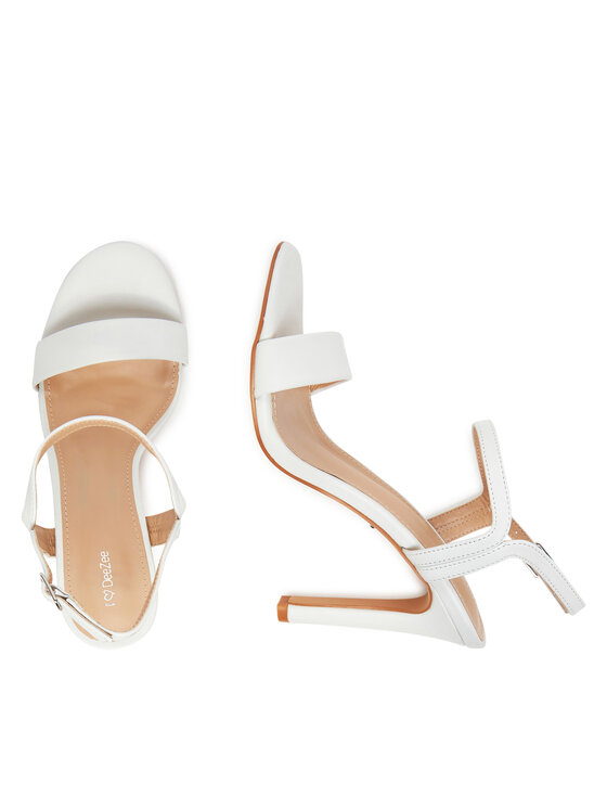 DeeZee DeeZee Sandały F8977-2 Biały
