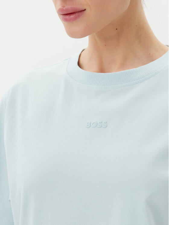 BOSS BOSS T-shirt C_Enis 50523256 Tirkizna Oversize