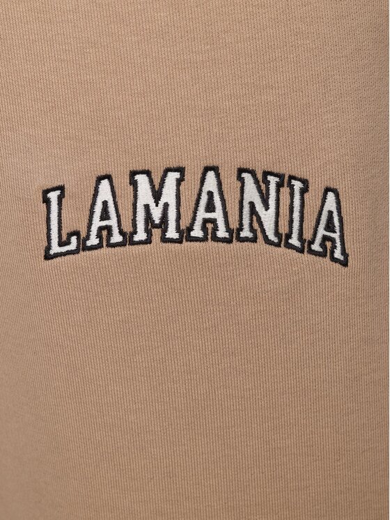 La Mania La Mania Spodnie dresowe FLAME Beżowy Basic Fit