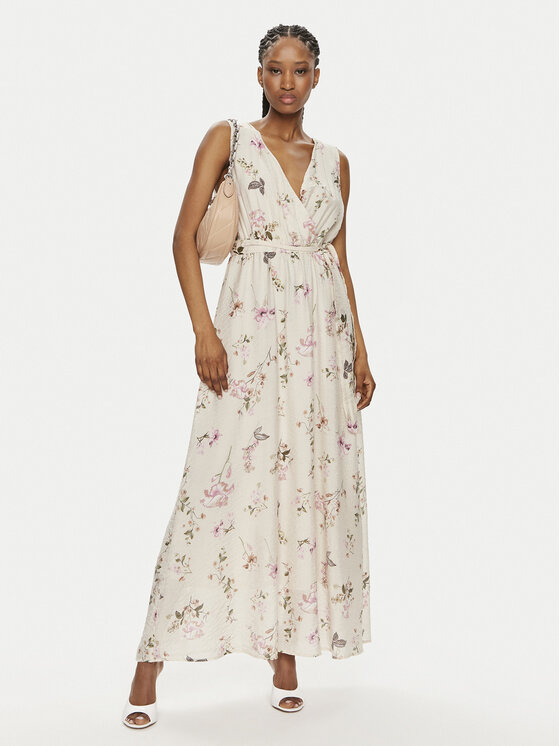 ONLY ONLY Ljetna haljina Lucca 15321054 Écru Regular Fit