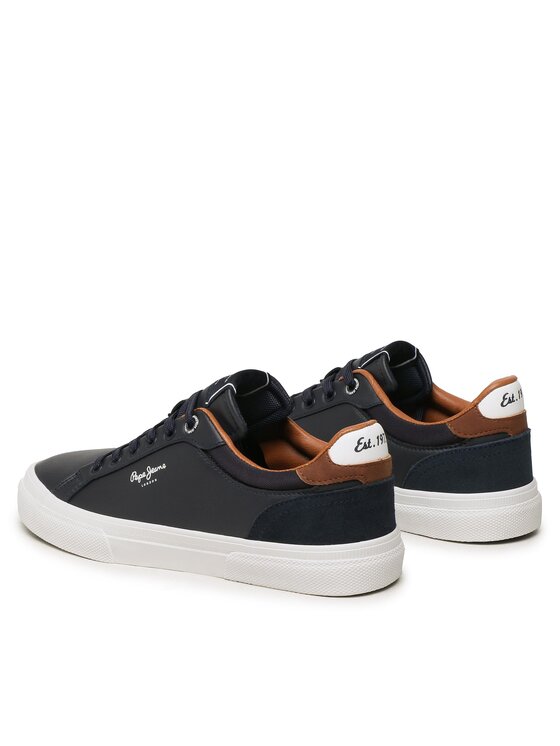Pepe Jeans Pepe Jeans Πάνινα παπούτσια Kenton Court PMS30839 Σκούρο μπλε