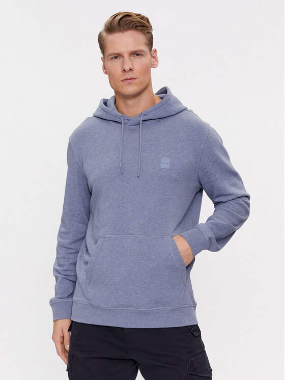 Boss Mikina Wetalk 50509314 Modrá Regular Fit