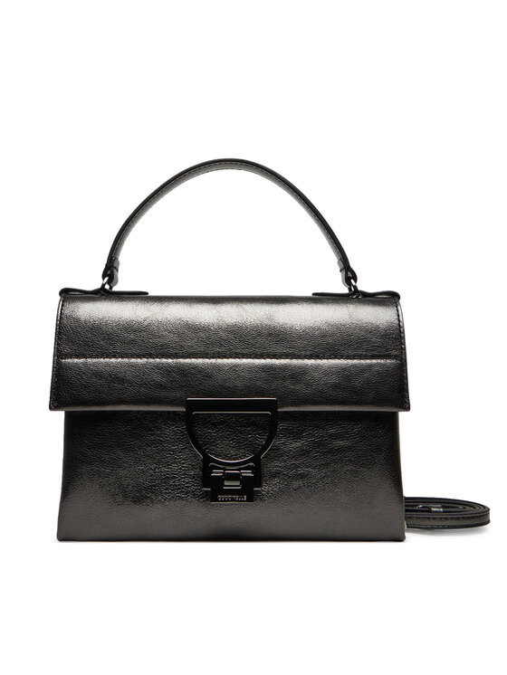 Coccinelle Coccinelle Handtasche S3H Arlettis Smooth Metal E1 S3H 19 03 01 Schwarz