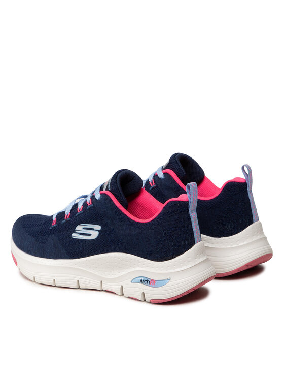Skechers Skechers Sneakersy Comfy Wave 149414/NVHP Granatowy