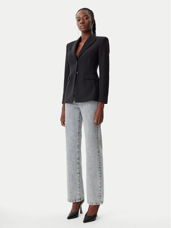 Patrizia Pepe Patrizia Pepe Blugi 8P0487/D1WZN-CA50 Gri Straight Leg